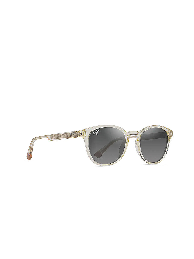 Maui Jim Lunettes De Soleil Polarisées Hiehie Shiny Translucent Yellow Neutral Grey/CAT2 Homme,Femme